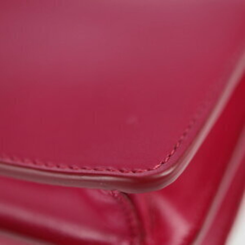PRADA shoulder bag PEONIA of calf leather pink wallet pochette clutch - Picture 5 of 9